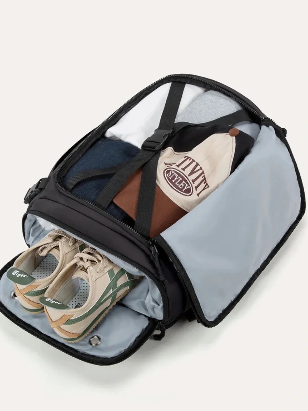 Bagsmart Black Travel Backpack